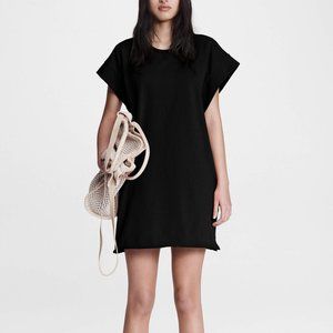 RAG & BONE Ryder Muscle Mini Shirt Dress Black XXS (XS) - BNWT